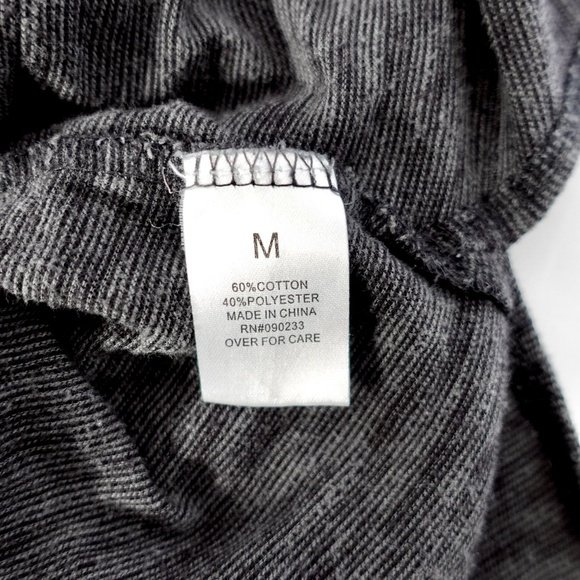 Men’s | PacSun | Dark Gray Lightweight Thin Short Sleeve T -Shirt Top - Picture 7 of 9